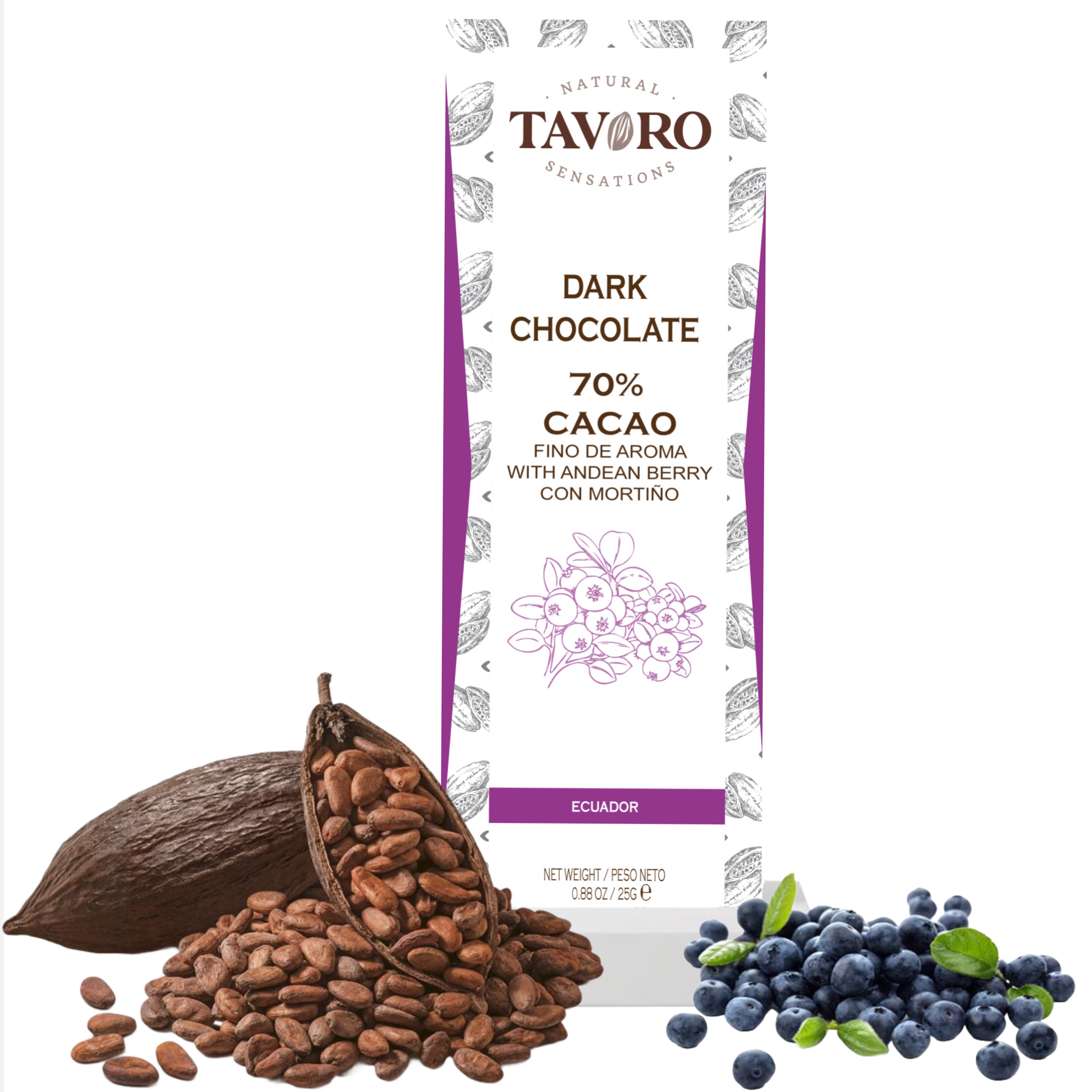 Dark Chocolate with Andeanberry