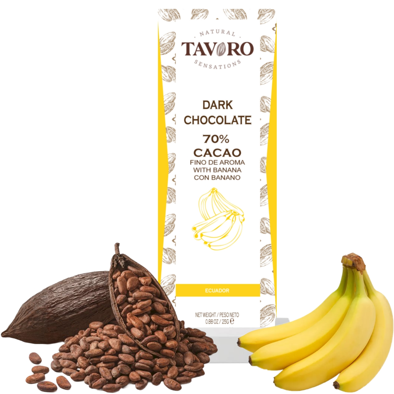 Dark Chocolate with Banano